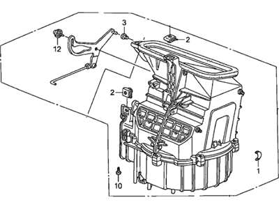 Acura 79305-S0X-A41 Blower Sub-Assembly