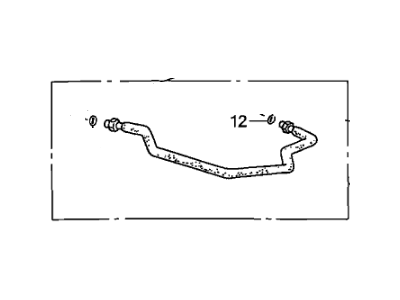 2002 Acura MDX A/C Hose - 80344-S3V-A50