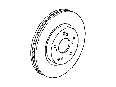 Acura 45251-SNA-010 Front Brake Disk