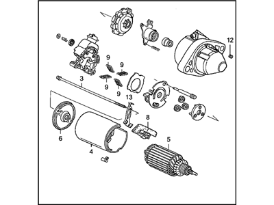 Acura 31200-PPA-A04RM Rm Starter