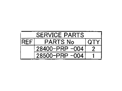 Acura 28015-RCL-315 Solenoid Set A, Shift