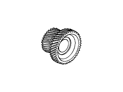 Acura 23515-RCL-010 Gear, Idle