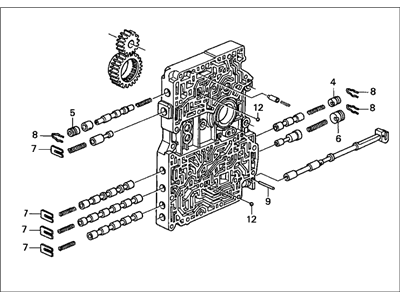 2002 Acura RSX Valve Body - 27000-PRP-020