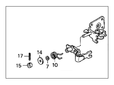 Acura 24400-P21-020 Change Holder Assembly