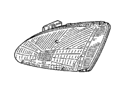 74883-SM4-003ZT Acura Knob Assembly, Fuel (Quartz Gray) Illustration 1 of 1