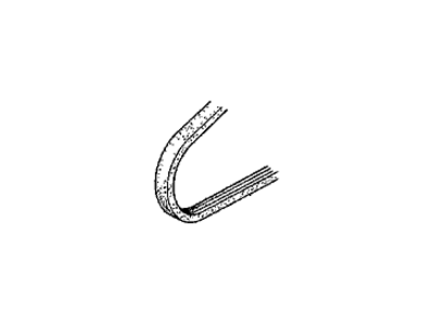 71197-SD4-670 Acura Cap, Left Front Bumper Illustration 1 of 1