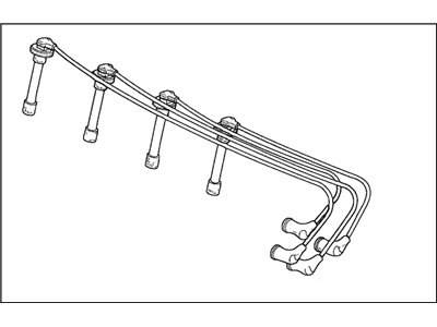 1998 Acura Integra Spark Plug Wire - 32702-P30-010