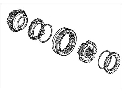 Acura 23442-PS1-N00 Gear Set, Mainshaft Third