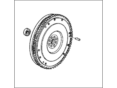 1994 Acura Integra Flywheel - 22100-P72-000