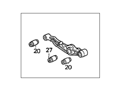 1998 Acura Integra Control Arm - 52360-SH3-G31