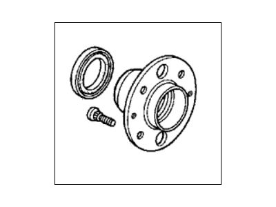 Acura Integra Wheel Bearing - 42200-SR3-A06