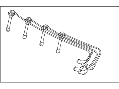 1992 Acura Integra Spark Plug Wire - 32703-P30-010