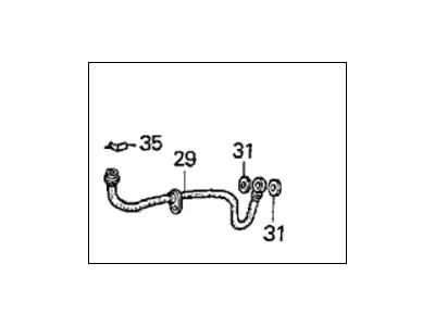 1994 Acura Integra Hydraulic Hose - 01468-SR3-902