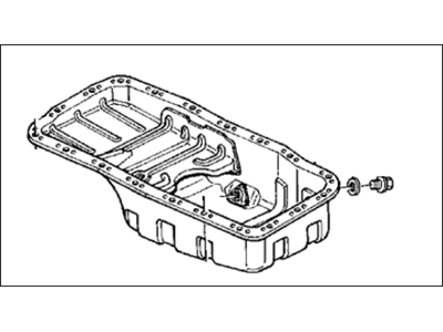 1998 Acura Integra Oil Pan - 11200-P30-010