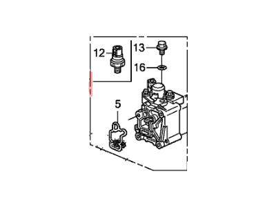 Acura 15811-R40-A01 Spool Valve Sub-Assembly