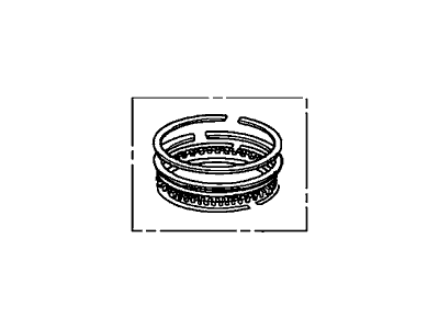 Acura ILX Piston Rings - 13011-R40-A12