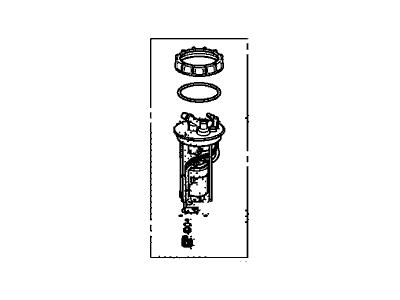 Acura Fuel Filter - 17048-TR0-A00