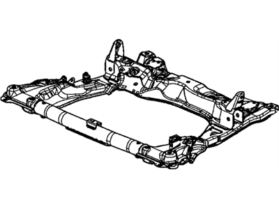 Acura Axle Beam - 50200-TR7-A91