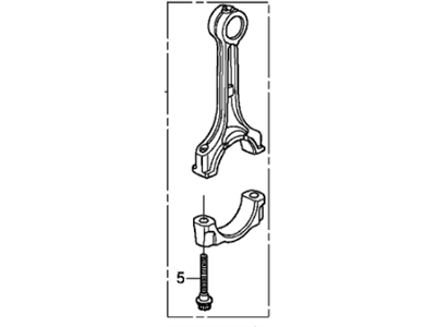 Acura Connecting Rod - 13210-R40-A00