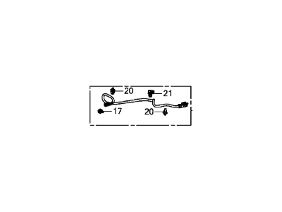 Acura 81553-TR0-A01 Cord, Front Seat Seat Position Sensor