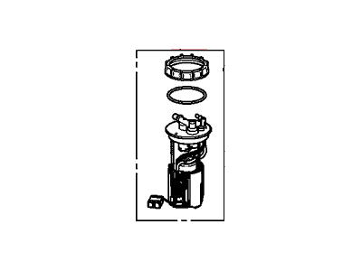 Acura 17045-TR0-A50 Fuel Pump Module Assembly