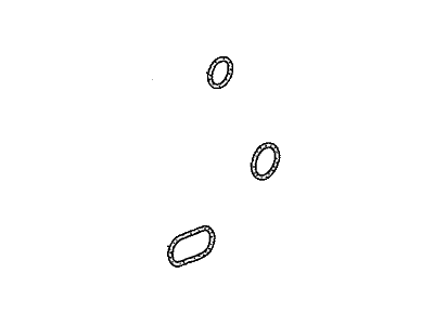 15101-RNA-A00 - Genuine Honda O-Ring Set, Oil Pump