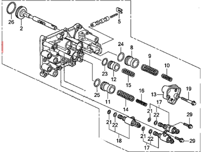 Acura 27400-RZH-000 Body Assembly, Servo