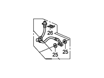 2013 Acura TSX Brake Line - 01468-TA0-A00