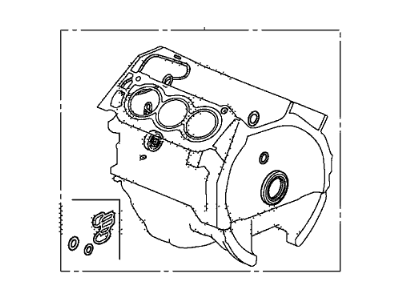 Acura 06111-R70-A00 Gasket Kit, Cylinder Block