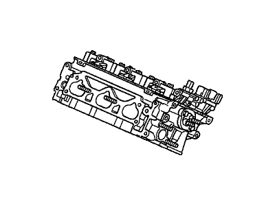 Acura 10005-R72-A02 Engine Sub-Assembly, Rear Head