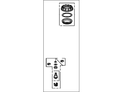 2013 Acura TL Fuel Pressure Regulator - 17052-TA6-A00