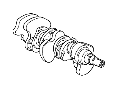 Acura Crankshaft - 13310-R70-A20