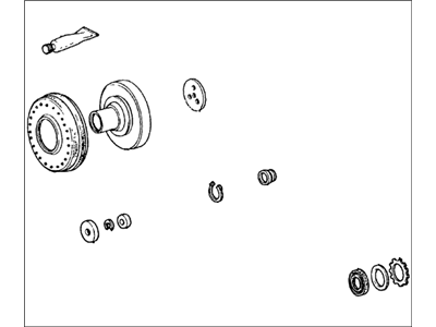 Acura 13206-PR7-A00 Washer, Connecting Rod 13206-PR7-A00 Acura Washer, Connecting Rod Illustration 1 of 1