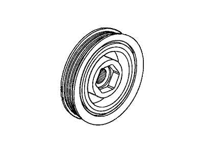 13810-PRB-A01 Acura Crankshaft Pulley Illustration 1 of 1