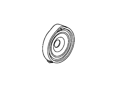 39120-SNA-A01 Acura Speaker Assembly (17Cm) (Single) (Pioneer) Illustration 1 of 1