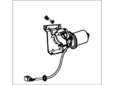 8-97077-359-0 Acura Bracket, Canister A Illustration 1 of 1