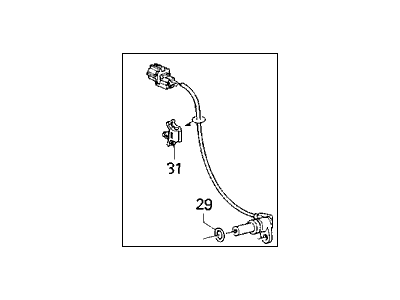 1997 Acura CL Speed Sensor - 28810-P0X-004