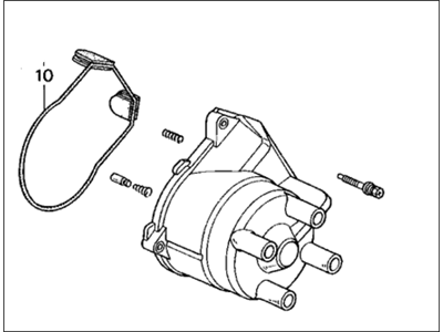 Acura Distributor Cap - 30102-P2M-A01