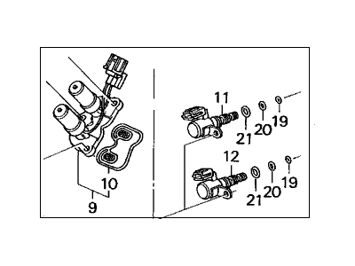 Acura 28010-PDW-305 Solenoid Assembly