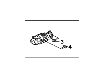 41934-RDL-003 Acura Clip, Breather Box Illustration 1 of 1
