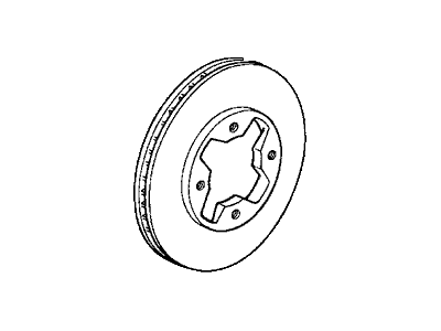 Acura Brake Disc - 45251-SM5-A00
