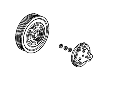 8-94381-273-0 Acura Clip, Hose Canister Illustration 1 of 1