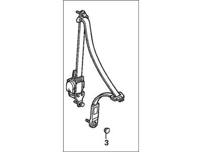 08E61-SL0-20003 Acura Antenna Assembly, Keyless Illustration 1 of 1