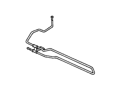 Acura 53765-SDB-A00 Pump Hose-Power Steering Cooler Tube