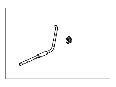 Acura 50933-SDA-A01 Electronic Control Mount Solenoid Tube A