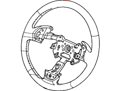 2004 Acura TSX Steering Wheel - 78501-SDP-A51ZA