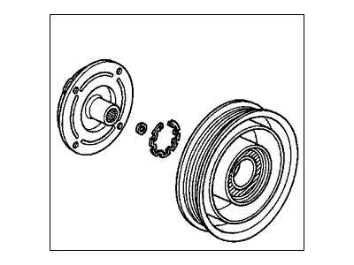 Acura TL A/C Clutch - 38900-RCA-A01