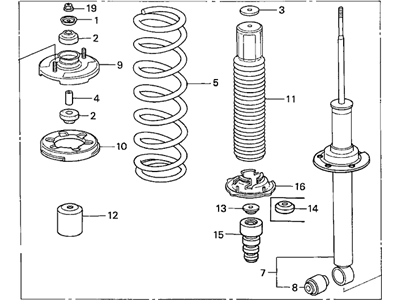 90407-PC9-000 Acura Washer, Thrust (26X53X3) Illustration 1 of 1