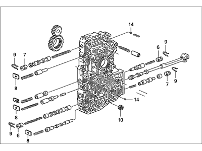 Acura Valve Body - 27000-RAY-A00