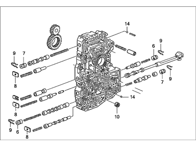 Acura 27000-RAY-A00 Body Assembly, Main Valve